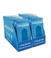 Flushable Wet Wipes for Travel & On-The-Go | 24 Pack - 14 Wipes Per Pack (336 Count) | XL Adult Cleansing Cloth for Men & Women | Hypoallergenic 100% Plant Based, Fragrance Free